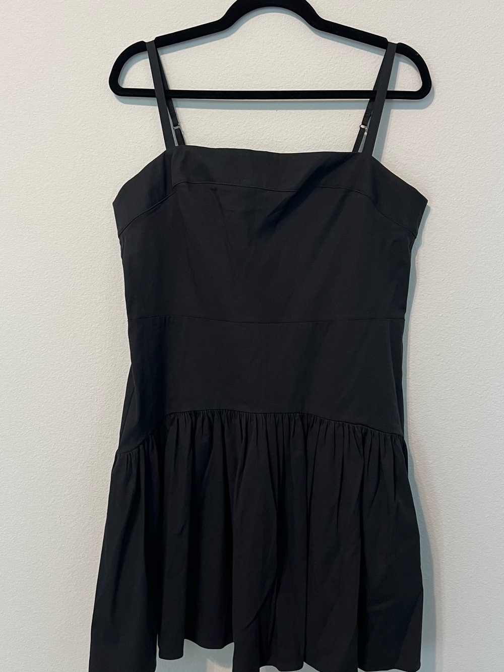 Abercrombie & Fitch Black Mini Sundress with Spaghetti Straps
